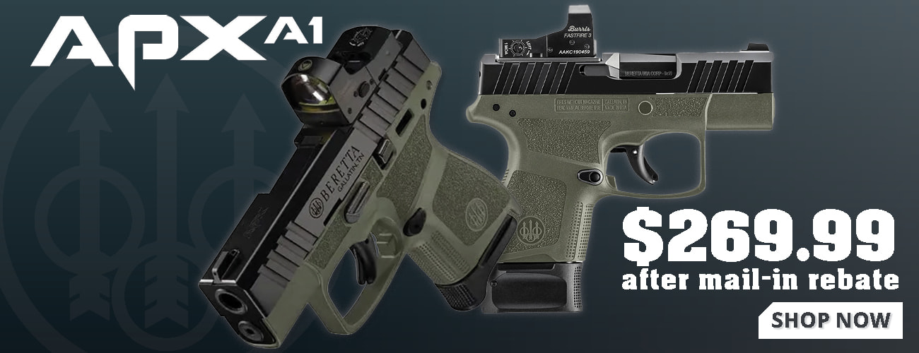 Beretta APX-A1 Carry with Burris $269.99